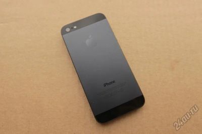 Лот: 5565297. Фото: 1. iPhone 5 black 32гб. Смартфоны