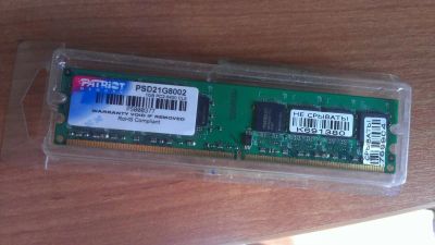 Лот: 7888413. Фото: 1. Оперативная память DDR2 1gb Patriot. Оперативная память