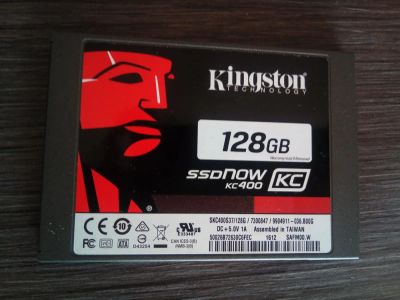 Лот: 9993942. Фото: 1. SSD Kingston SKC400S на 128G на... SSD-накопители