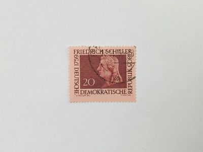 Лот: 23594092. Фото: 1. Фридрих Шиллер. 200-летие поэта... Марки