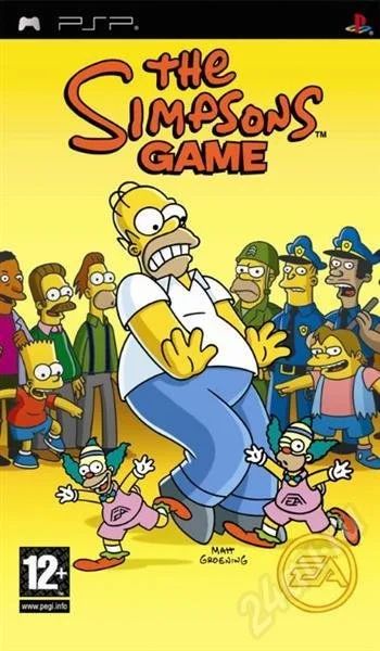 Лот: 266960. Фото: 1. The Simpsons Game PSP. Игры для консолей