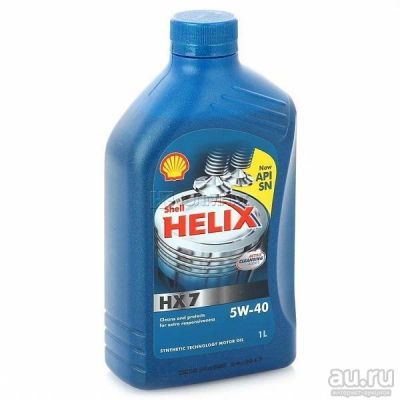Лот: 9072988. Фото: 1. Shell Helix HX7 5W-40 1L. Масла, жидкости
