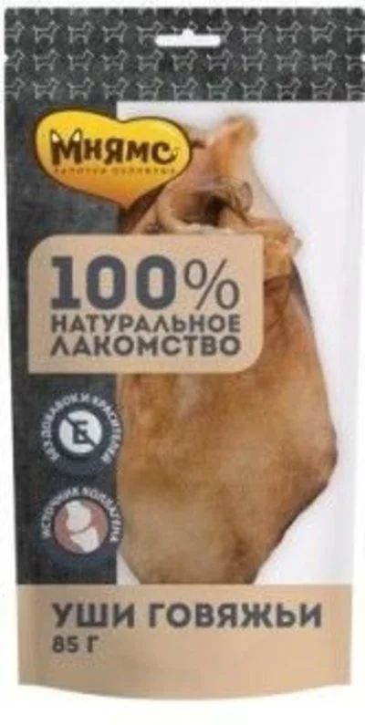 Лот: 17345456. Фото: 1. Мнямс лакомство для собак Уши... Корма