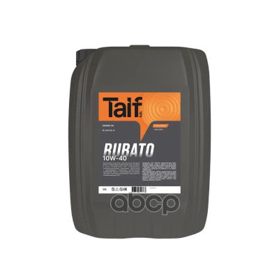 Лот: 21882850. Фото: 1. TAIF Lubricants Taif Rubato 10W-40... Электрооборудование