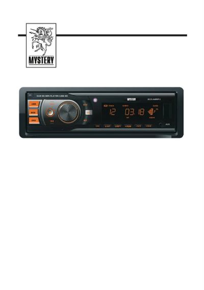 Лот: 3151079. Фото: 1. Автопроигрыватель MYSTERY MCD-648MPU... Автомагнитолы