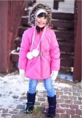 Лот: 8709416. Фото: 1. Куртка зимняя для девочки 86-92. Верхняя одежда