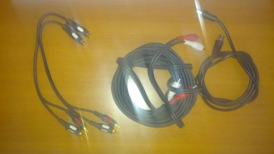 Лот: 5926681. Фото: 1. набор кабелей RCA. Шнуры, кабели, разъёмы