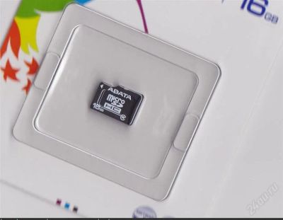 Лот: 985674. Фото: 1. MicroSD / SDHC 16 GB Карта памяти... Карты памяти