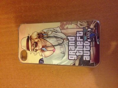 Лот: 5638369. Фото: 1. Чехол для iPhone 4/4s GTA V. Чехлы, бамперы