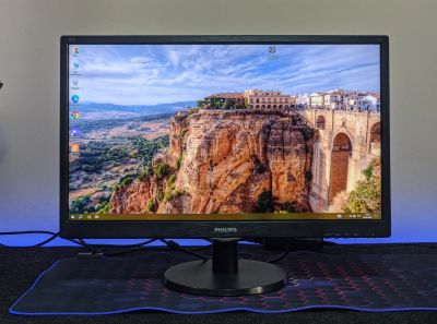 Лот: 25206757. Фото: 1. Монитор 23.6" Philips PHL 243V5... ЖК-мониторы
