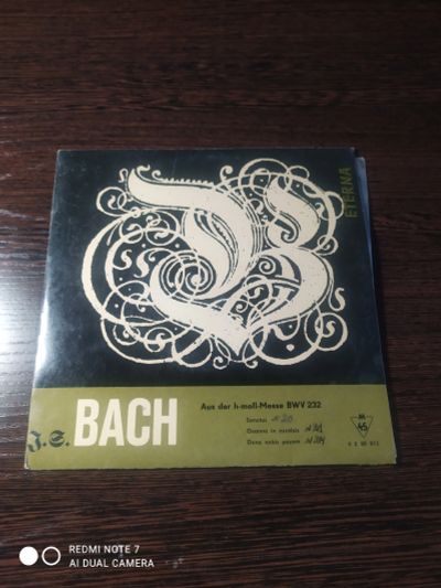 Лот: 19185353. Фото: 1. Бах - Aus der h-moll-Messe BWV... Аудиозаписи