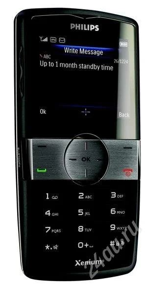 Лот: 231581. Фото: 1. philips xenium 9@9w (обмен желательно... Кнопочные мобильные телефоны