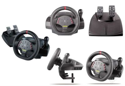 Лот: 823224. Фото: 1. Руль с педалями! PC Logitech MOMO... Рули, джойстики