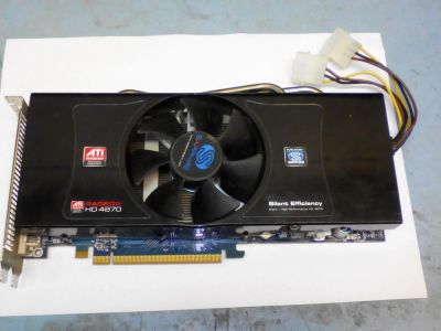 Лот: 8856704. Фото: 1. ATI Radeon 4870. Видеокарты