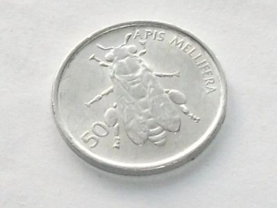 Лот: 16451427. Фото: 1. Монета 50 стотинов Словения 1992... Европа