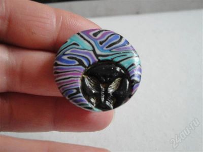 Лот: 432454. Фото: 1. Изделия из полимерной глины,кольцо... Цепочки