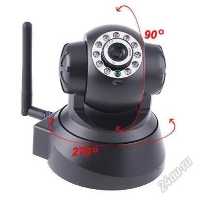 Лот: 2444470. Фото: 1. WI-FI наклонно-поворотная IP-камера. Видеонаблюдение