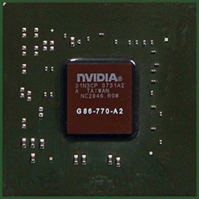 Лот: 10948503. Фото: 1. Видеочип G86-770-A2 GeForce 8600M... Микросхемы