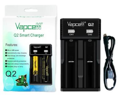 Лот: 20248127. Фото: 1. Зарядное устройство Vapcell Q2. Зарядные устройства, блоки питания для бытовой техники