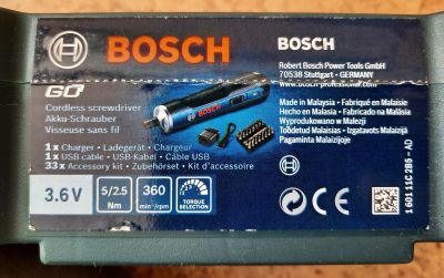 Лот: 20274511. Фото: 1. Аккумуляторная отвёртка Bosch... Электроинструмент