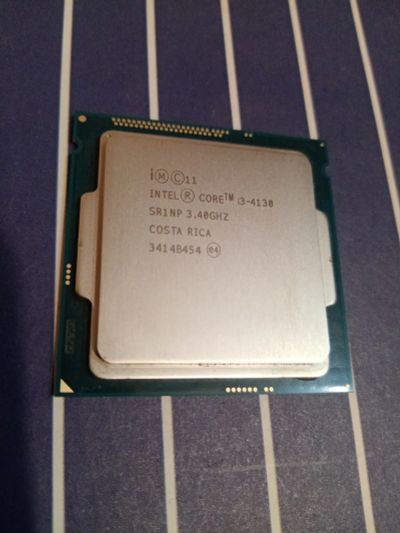 Лот: 24316441. Фото: 1. проц intel core i3-4130 3,4ГГц. Процессоры