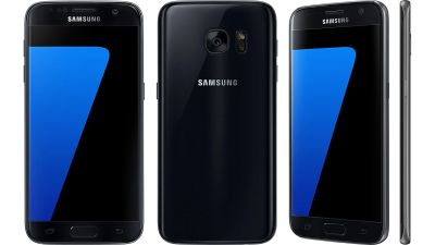 Лот: 12134102. Фото: 1. Samsung Galaxy S7 черный. Смартфоны