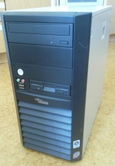 Лот: 11686636. Фото: 1. Фирменный системник Fujitsu Siemens... Комплекты запчастей