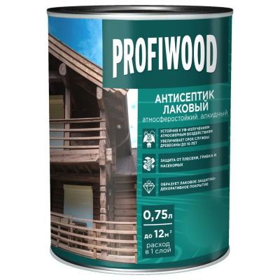 Лот: 24081951. Фото: 1. Антисептик Profiwood, для дерева... Краски, лаки, растворитель