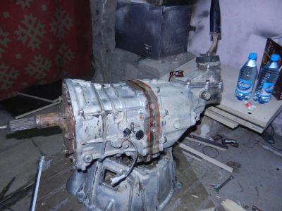 Лот: 10799317. Фото: 1. Мкпп w55 Toyota mark 2, cresta... Трансмиссия