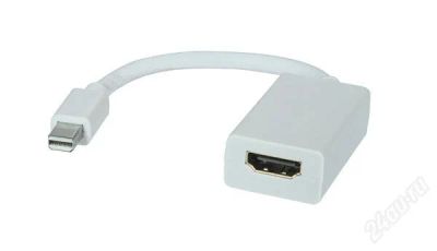 Лот: 2283200. Фото: 1. MiniDisplay Port to HDMI (Mac... Шлейфы, кабели, переходники