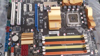 Лот: 3021589. Фото: 1. ASUS P5QC. Материнские платы