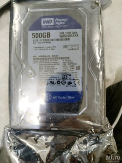 Лот: 13756961. Фото: 1. Жёсткий диск wd5000aakx 500gb... Жёсткие диски (HDD)