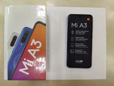 Лот: 14463383. Фото: 1. Xiaomi Mi A3 4/64Gb Not just Blue... Смартфоны