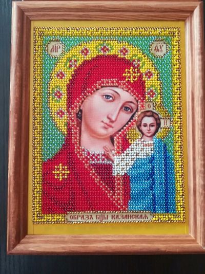 Лот: 14365422. Фото: 1. вышивка чешский бисер. Вышивание