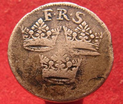 Лот: 16996001. Фото: 1. Швеция 1 эре 1720-1750г. Европа