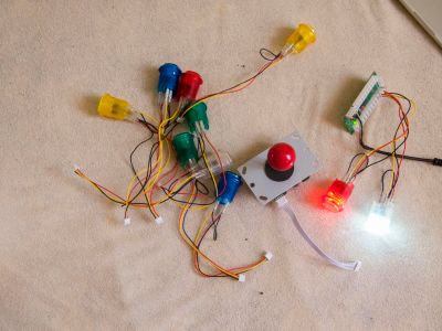 Лот: 6719717. Фото: 1. DIY Arcade LED buttons / Аркадные... Микроконтроллеры