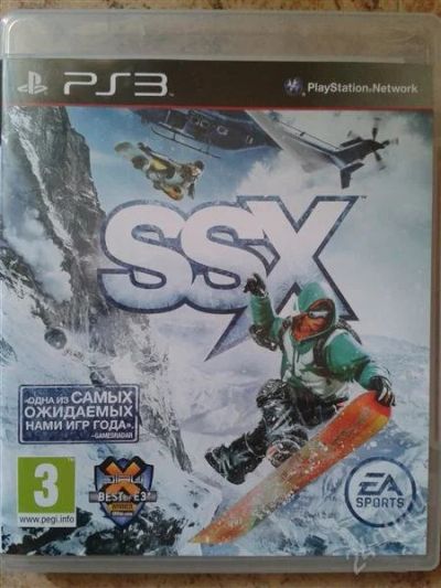 Лот: 1984029. Фото: 1. Диск для PS3 SSX. Игры для консолей