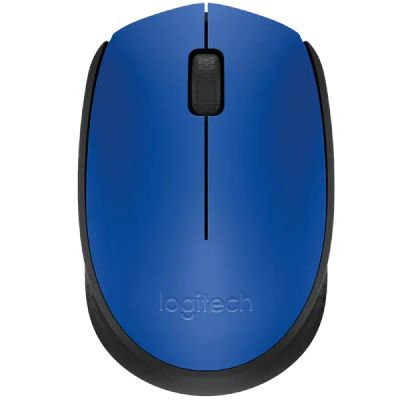 Лот: 22220979. Фото: 1. Мышь Logitech M170, синяя. Клавиатуры и мыши