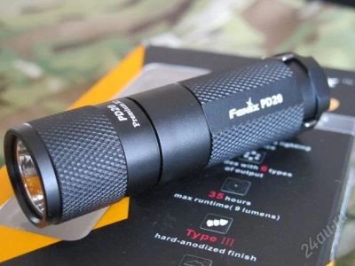 Лот: 865880. Фото: 1. Фонарик Fenix PD20 R5 (CR123A... Фонарики