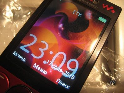 Лот: 179825. Фото: 1. sony ericsson w705 (wi-fi, bt... Кнопочные мобильные телефоны