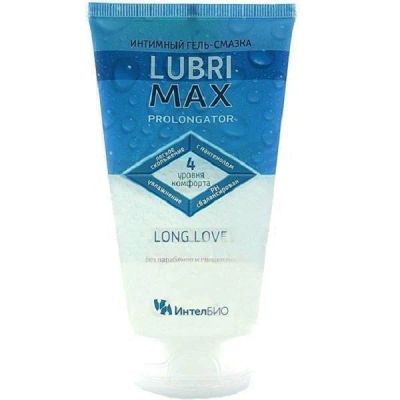 Лот: 24252362. Фото: 1. Продлевающая смазка ИнтелБИО Lubrimax... Интимная косметика, смазки