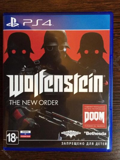 Лот: 4182581. Фото: 1. PS4 Wolfenstein The New Order. Игры для консолей