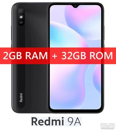 Лот: 16388939. Фото: 1. Новые Xiaomi Redmi 9A 2/32GB Granite... Смартфоны