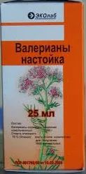 Лот: 24671496. Фото: 1. Валерианы настойка 25 мл. Лекарства