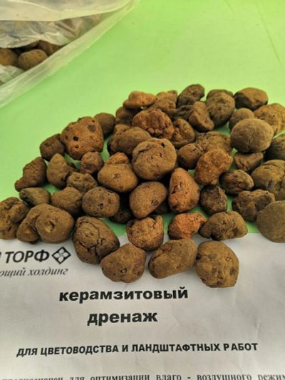 Лот: 15917345. Фото: 1. Дренаж Керамзит, фракция крупная... Другое (семена, рассада, садовые растения)