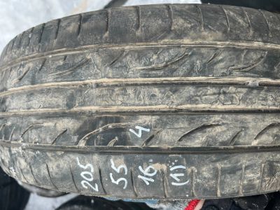 Лот: 24862268. Фото: 1. (1шт) 205-55-16 Dunlop SP Sport... Шины