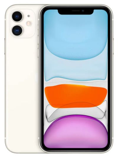 Лот: 19318013. Фото: 1. Apple iPhone 11, 64Gb, White... Смартфоны
