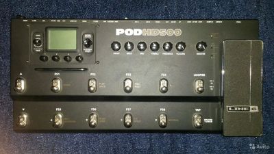 Лот: 6128427. Фото: 1. Гитарный процессор Line 6 POD... Гитарные эффекты и комбоусилители