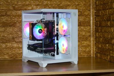 Лот: 24890349. Фото: 1. Мощный игровой ПК [Ryzen 5-5500... Компьютеры в сборе