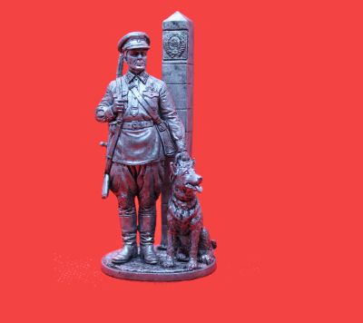 Лот: 14530053. Фото: 1. Оловянные солдатики Младший сержант... Фигурки, статуэтки